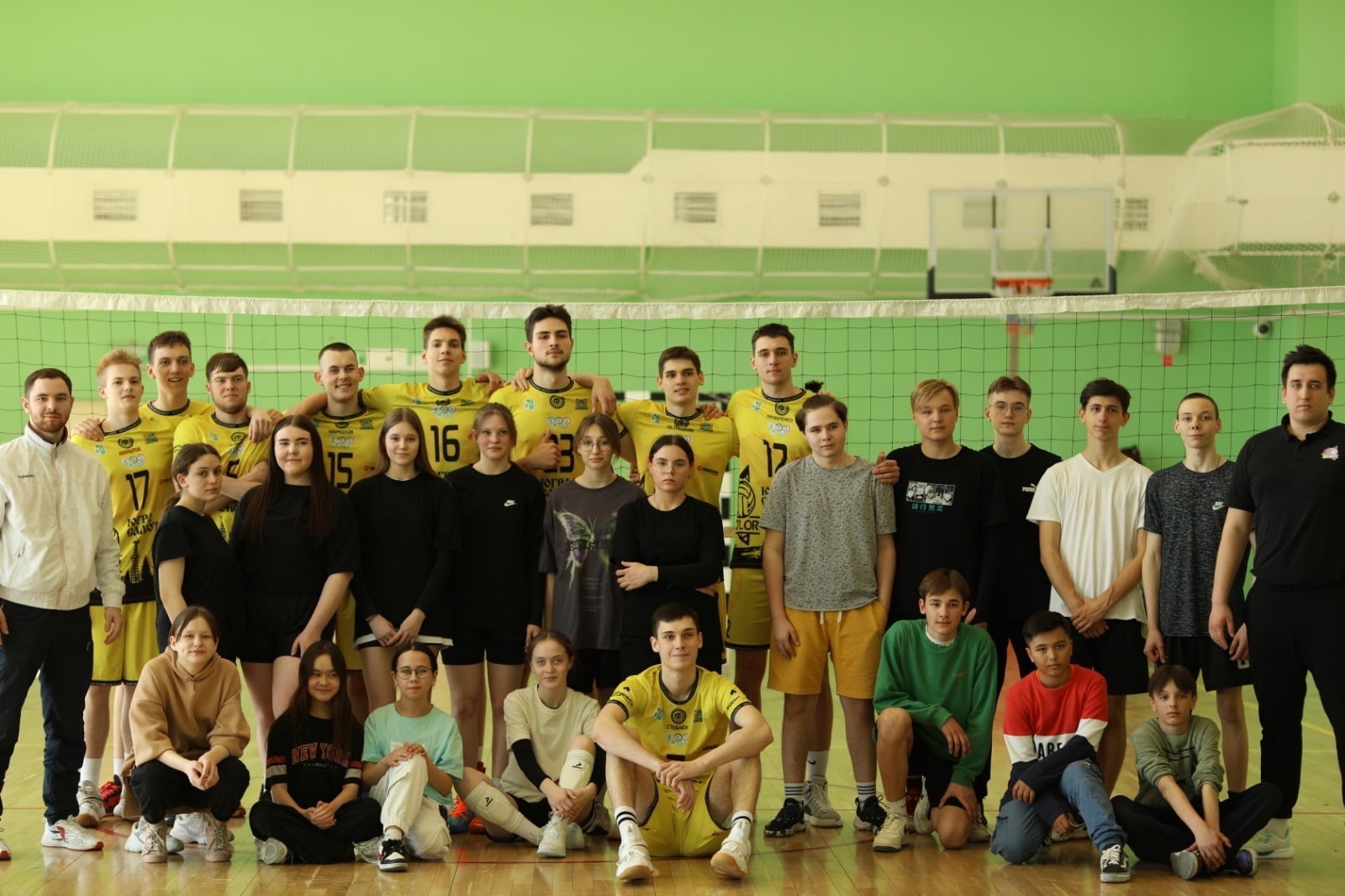 Мастер-класс от волейбольного клуба «СШОР Самотлор».