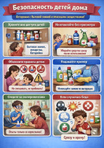 Безопасность детей при обращении с бытовой химией  и другими веществами.