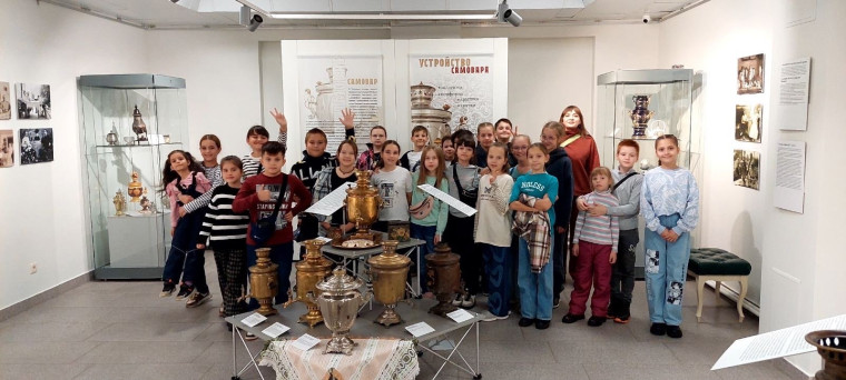 Экспозиция в Краеведческом музее "СамоварЧЕК".